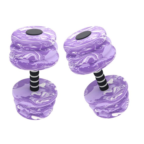 1Pair Highly Density Foams Dumbbells Exercise Dumbells Fitness Barbells Water Fitness Exercises Equipment