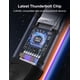 thumbnail image 3 of Cable Thunderbolt 4 XAOSUN USB C a USB C de 240 W, 1,4 m, 90°, 3 of 6