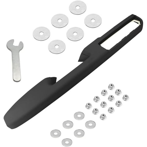 80994 Door ArmRest Repair with Chevy Silverado Tahoe Suburban Avalanche, Sierra Yukon 2010-2014, Front Left Driver Side Handle Above Arm Rest (Black),Replaces#84127280