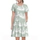 thumbnail image 1 of Fotbe White Birds Vestido Largo de Moda para Mujer, Vestido Tipo Camiseta con Manga Corta y Estilo Casual a Rayas y Bloques de Color, 1 of 6