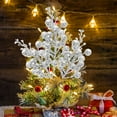 thumbnail image 3 of BESTYASH Plated Artificial Berry Branches Christmas Tree Decorations for Holiday and Seasonal Celebration, 3 of 3