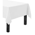thumbnail image 1 of Mantel Gee Di Moda 152 x 259 cm blanco para mesa de 6 pies, 1 of 8