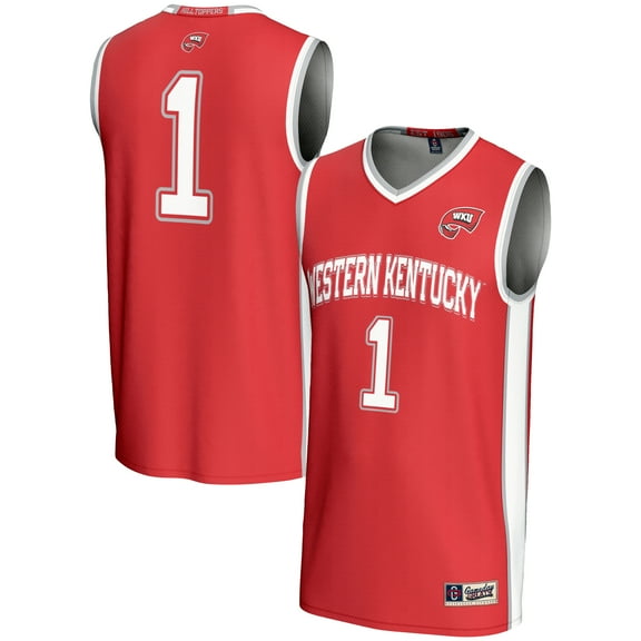 Male GameDay Greats #1  Red Western Kentucky Hilltoppers  Lightweight Basketball Jersey