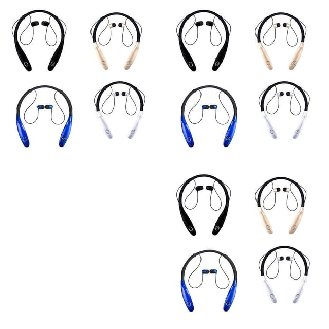 Seitruly Auricular Bluetooth nuevo, auriculares inalámbricos para correr, deportes, sonido de graves, auriculares inalámbricos con micrófono para Type5 NO5