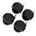 thumbnail image 4 of Furniture Caster Wheels, Practical Swivel Caster Wheels  For Desks For Shelves, 4 of 8