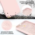 thumbnail image 4 of iPhone 15 Pro Case, Phone Case iPhone 15 Pro, Slim Fit Liquid Silicone Soft Gel Rubber Lightweight Microfiber Lining Shockproof Anti-Scratch Protective Cover for iPhone 15 Pro 6.1'', Pink Sand, 4 of 8