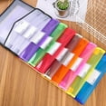 thumbnail image 7 of Plastic File Folders, Waterproof Transparent Expandable File Organiser, Portable Large Capacity A4B4 File Wallet for Office Business School (5 Pack), 7 of 7