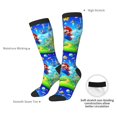 thumbnail image 5 of Saiise Mario Az Funny Socks Men Women Boys Kids Adults Novelty Graphic Crew Tube Socks Crazy Design Casual Dress Socks for Sports,Running,Travel, 5 of 7