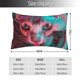 thumbnail image 2 of Fotbe Psychedelic Hairless Cat Funda de Almohada Decorativa Estilo Occidental, Lujo en Algodón, Fundas para Almohadas King, Cojín Estampado para Decoración del Hogar-20"x30", 2 of 6