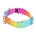 thumbnail image 3 of Country Brook Petz® 1 1/2 inch Premium Fashion Zebra Dog Collar, Large, 3 of 5