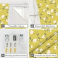 thumbnail image 5 of Roman Shades Blackout Window Shades - Leaf Fabric Light Filtering Custom Roman Shades Blinds for Windows, Doors, French Doors, Kitchen Windows (1 Piece) outdoor curtains, 5 of 6