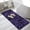 Purple, variant on Purple Halloween Bathroom Rugs Non Slip Washable Bath Mat Absorbent Low Pile Front Door Mat Vintage Scary Pumpkin Ghost Castle Indoor Doormat for Kitchen Entryway Shower Decor Accessories 15.7"x23.6"