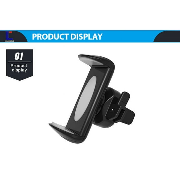 drdong- Universal Smartphone Car Air Vent Mount Holder Cradle for iPhone 11/11 Pro Max/11 Pro/XS/XS Max/XR/X/8 /8/7 /7/6 /6S /6S/6/5S; Galaxy: S10/S9 /S9/Note 8/S8 /S8/S7 Edge/S6 Edge/Note 7 and More