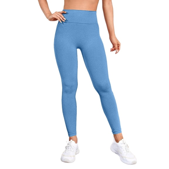 EHRWE Womens Leggings Ladies Stock New Yoga Pants For Women's Sports Running Lifting Beauty Fitness Pants Soft Leggings For Women