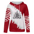 thumbnail image 5 of Sudadera Para Mujer, Sudaderas Con Capucha A La Moda, Blusa Holgada de Manga Larga Con Estampado Navideño, Tops Informales, Sudadera Odeerbi  ODB174536, 5 of 5