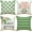 Green, variant on Spring Pillow Covers 16x16 Set of 4 Green Decorative Throw Pillow Covers Floral Farmhouse Cushion Cases for Sofa Couch Living Room Outdoor Home Decor