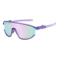 thumbnail image 2 of Frwgonr Youth Baseball Sunglasses for Boys Girls Softball Cycling Sports Sunglasses for Kids Lightweight Frame Purple, Size 2T-12, 2 of 3