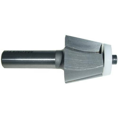 

Magnate 3124 Bevel Undermount Bowl Carbide Tipped Router Bit — 12 Degree; 1 Cutting Height; 1/2 Shank Diameter; 1-5/16 Overall Diameter; 1-3/4 Shank Length