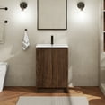 thumbnail image 5 of 24" Wood Bathroom Vanity Set with Sink Top, Faucet and Drain, Without Mirror, 5 of 10