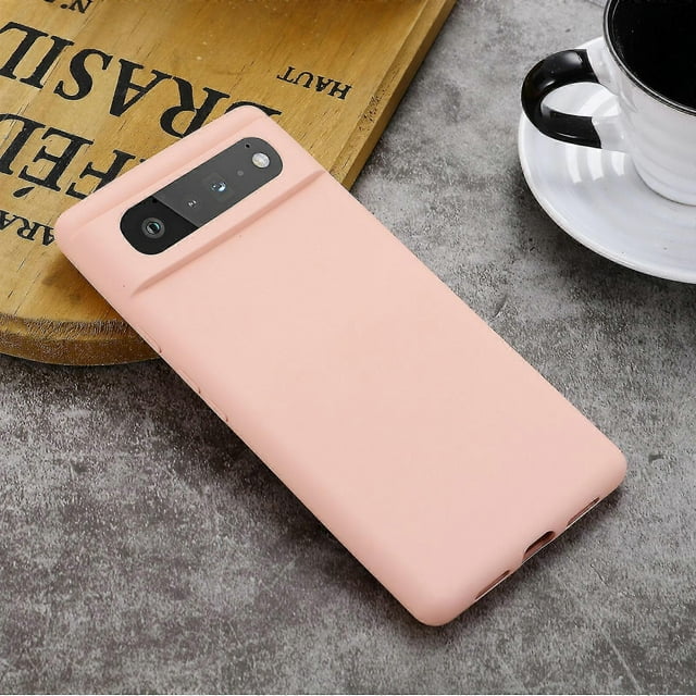 Funda 360 para Google Pixel 6 con parachoques de silicona líquida suave y antiarañazos