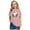 Pink, variant on FamilyThread Toddler Girls Boys Fashionable Short Sleeve Cotton T-Shirt Baseball Print Summer Tops Crew Neck Casual Daily Shirt For 3-9Y