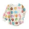 

Short Sleeve Baby Girls Cotton Print Sweet Buns Autumn Long Sleeve Romper Bodysuit Clothes Girls 2t Summer Clothes
