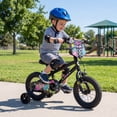 thumbnail image 3 of Costway Vélo pour Enfants de 12 Pouces avec Roues Stabilisatrices. Freins à Main et à Rétropédalage Doubles. Selle Réglable, 3 of 10