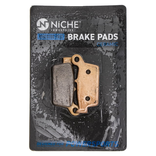 Niche Rear Brake Pad Set for Honda CR250R Ceramic Motorcycle 519-KPA2599D