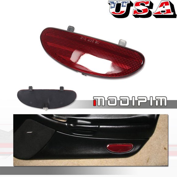 10295148 Inner door panel reflector cap red for Corvette 1997-2004-