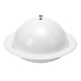 thumbnail image 1 of Vento 10 in. White Covered Bowl, 1 of 1