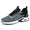 Blue, variant on Women's Breathable Fly Knit Air Cushion Sneakers, Lightweight Shock Absorbing Non Slip Athletic Running Walking Gym Shoes