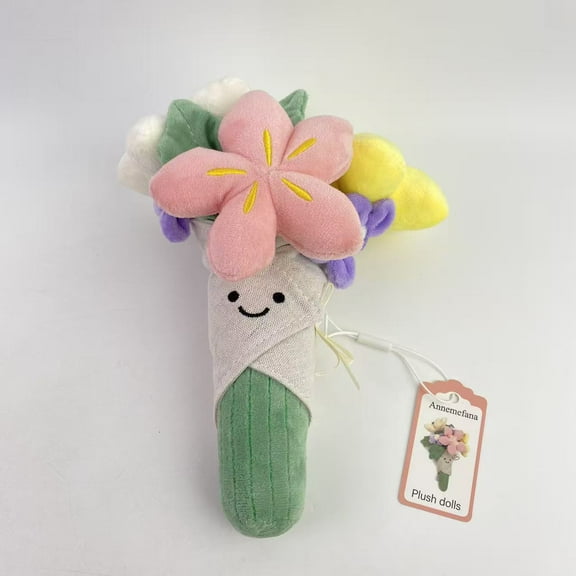 Annemefana Plush dolls,Cute Flower Plush Doll Stuffed Plant Plushie ，Decor Home Andbedroom Sweet Gifts