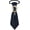 Navy Blue, variant on Rhinestone Ties for Women, Women Ties for Concert Prom Work