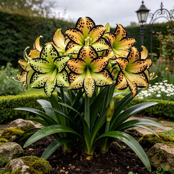 Gorgeous Amaryllis for Gardens-Aromatic Intoxicating-Low Maintenance-Ideal for Beds Borders, Plant Pots & Planters