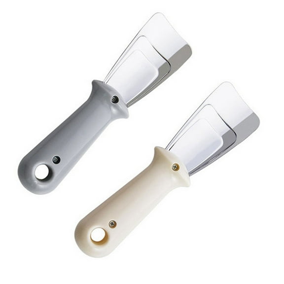 TOYMYTOY 1Pc Stainless Steel Ice Removal Shovel Beige for Refrigerator Defrost and Kitchen Deicing