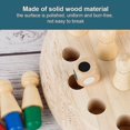 thumbnail image 4 of Wooden Memory Match Stick Chess Game Set, Funny Block Board Game Parent-child Interaction Toy For Boys And Girls Age 2 And Up, 4 of 5