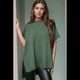 thumbnail image 5 of Suéter Holgado de Corta con Hombros Caídos para Mujer, Color Verde, Talla L, 5 of 9