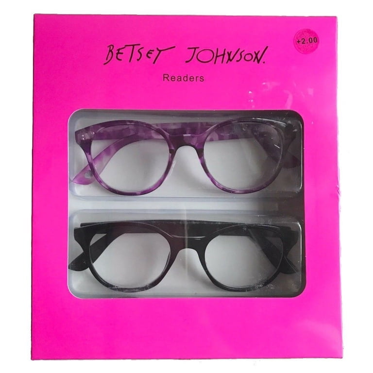2 Pairs of Betsy Johnson Glasses BETSEY JOHNSON 2 PACK READING GLASSES READERS +1.50 NEW  main image 4