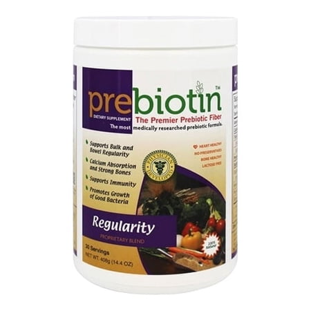 Prebiotin Prebiotic Fiber Supplement Regularity 30 Servings, 14.4 Oz
