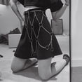 thumbnail image 6 of AOOOWER Edgy Fishnet Round Chain Belt for Individualistic Styles Stylish Outfits, 6 of 11