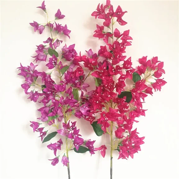 10 pcs Silk Bougainvillea Fake bougainvillea spectabilis more Flower heads for Wedding Centerpieces Home Party Artificial Decorative Flower