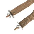 thumbnail image 3 of Natural wood bird perch set for parrots to stand, climb and play, 3 of 4
