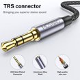 thumbnail image 4 of Divisor de auriculares MOSWAG estéreo de 3,5 mm a doble hembra de 3,5 mm, 4 of 5