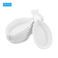 thumbnail image 3 of Unique Bargains Ink Dish Plate for Chinese Calligraphy, 20 Pcs Plastic Ink Holder, White, 3 of 5