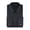 Black, variant on Men's Dress Shirt French Cuff Long Sleeve Formal Solid Shirt with Cufflinks