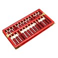 thumbnail image 1 of Vintage 13 s chino de aritmética Abacus colección artesanía matemática práctica clásica herramienta de 7 por Hugo Calculadora, 1 of 7