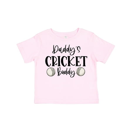 

Inktastic Daddy s Cricket Buddy Boys or Girls Toddler T-Shirt