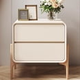 thumbnail image 4 of Mesa de noche de almacenamiento minimalista Para El Hogar, mueble moderno de lujo, estilo nórdico, con cajones, 4 of 4