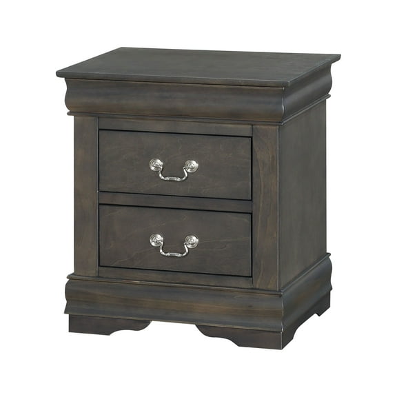 CoSoTower Dark Gray Nightstand