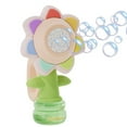 thumbnail image 5 of ZORVEX Sunflower Bubble Machine，7-Color LED Automatic Bubble Blower with Rotating Head ，Waterproof Kids Bath Toy for Sensory Play & Tub Decor, 5 of 5